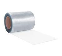 vidaXL Strip Curtain Roll Anti-Bacteria Window Covering Pedestrian Door Strip for Conservatory Dining Room Kitchen PVC 3mmx300mm 25m