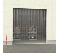 Vidaxl Strip Curtain Roll Pvc 1.6 mm X 200mm 25 M