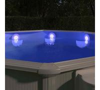 vidaXL Submersible Floating Pool LED Lamp Remote Control Multi-Colour Light