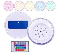 vidaXL Submersible Floating Pool LED Lamp Remote Control Multi-Colour Light