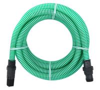 vidaXL Suction Hose with PVC Connectors Green 1" 10 m PVC