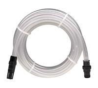 vidaXL Suction hose with PVC connections, transparent, 1 inch, 10 m, PVC, hose, pump hose, hose pipe, water hose, garden hose, water pump