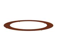 vidaXL Flat Tree Ring Brown Ø90 / 120 cm Weathering steel