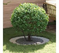 vidaXL suitable for Flat Tree Ring Silver Ã60 / 90 cm Galvanised steel