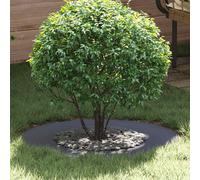 vidaXL suitable for Flat Tree Rings 5 pcs Anthracite Ø40 / 70 cm Steel