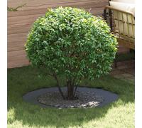 vidaXL suitable for Flat Tree Rings 5 pcs Anthracite Ø60 / 90 cm Steel