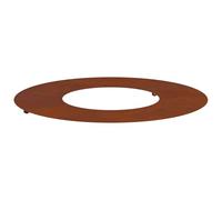 vidaXL suitable for Flat Tree Rings 5 pcs Rusty Ø30/60 cm | Made from corten steel to resist the weather and last a long time, The stackable feature lets you store them easily,