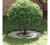 vidaXL suitable for Flat Tree Rings 5 pcs Silver Ø30 / 60 cm