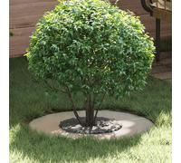 vidaXL suitable for Flat Tree Rings 5 pcs Silver Ø30 / 60 cm