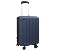 vidaXL Suitcase Folding Dark blue 34 x 23 x 55.5 cm ABS Plastic