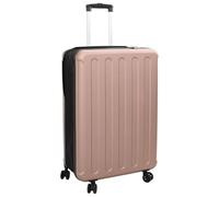 vidaXL Suitcase Folding Rose Gold 50 x 30 x 76 cm ABS Plastic, Travel Bag, Large Capacity, Lightweight Suitcase, Functional Opening, Comfortable Carrying, Versatile Storage, Stylish Design