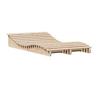 vidaXL Sun Lounger 205x110x31.5 cm Solid Wood Pine
