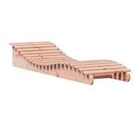 vidaXL Sun Lounger 205x60x31.5 cm Solid Wood Douglas