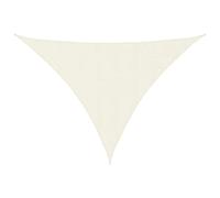vidaXL Sun Shade Sail Awning Canopy Cover Cream 7x5x5 m 100% Polyester Oxford