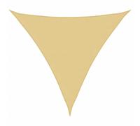 vidaXL Sun Shade Sail Awning Canopy Cover Sand 2x2x2 m 100% Polyester Oxford