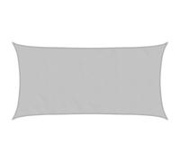 vidaXL Sun Shade Sail Awning Canopy Light Grey 5x2.5 m 100% Polyester Oxford