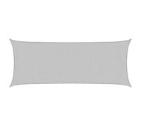 vidaXL Sun Shade Sail Awning Canopy Light Grey 4.5x2 m 100% Polyester Oxford