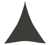 vidaXL Sunshade Sail 160 g/m? Anthracite 3x4x4 m HDPE Sunscreen Sun Sail Tarp