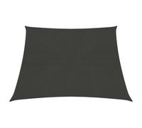 vidaXL Sunshade Sail 160 g/m虏 Anthracite 4/5x3 m HDPE UK HOT