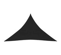 vidaXL Sunshade Sail 160 g/m虏 Black 3.5x3.5x4.9 m HDPE UK HOT