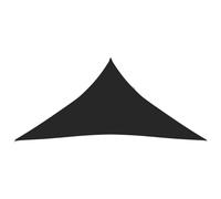 vidaXL Sunshade Sail 160 g/m虏 Black 5x6x6 m HDPE UK HOT