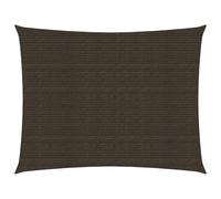 vidaXL Sunshade Sail 160 g/m² Brown 3x4.5 m HDPE, Brown