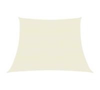 vidaXL Sunshade Sail 160 g/m虏 Cream 3/4x2 m HDPE UK HOT