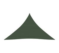 vidaXL Sunshade Sail 160 g/m虏 Dark Green 4x4x5.8 m HDPE UK HOT