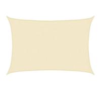 Vidaxl Sunshade Sail 160 G/m² Cream 2.5X4 M Hdpe