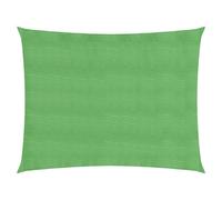 vidaXL Sunshade Sail 160 g/m² Light Green 3x4.5 m HDPE Patio Sunscreen Canopy