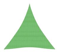 vidaXL Sunshade Sail 160 g/m² Light Green 3x4x4 m HDPE Garden Sunscreen Canopy