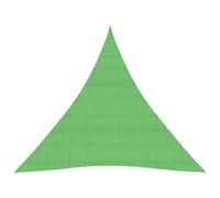 vidaXL Sunshade Sail 160 g/m虏 Light Green 4.5x4.5x4.5 m HDPE UK HOT