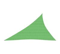 vidaXL Sunshade Sail 160 g/m² Light Green 4x5x6.8 m HDPE Sunscreen Canopy