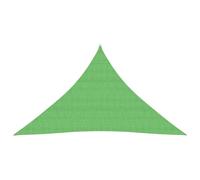 vidaXL Sunshade Sail 160 g/m虏 Light Green 5x5x6 m HDPE UK HOT