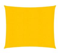 vidaXL Sunshade Sail 160 g/m² Square Yellow 4.5x4.5 m HDPE NEW