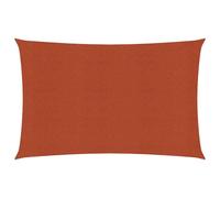 vidaXL Sunshade Sail 160 g/m虏 Terracotta 2x4.5 m HDPE UK HOT