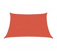 vidaXL Sunshade Sail 160 g/m² Terracotta 3/4x2 m HDPE UK GF0