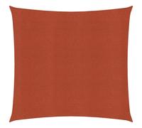 vidaXL Sunshade Sail 160 g/m Terracotta 7x7 m HDPE