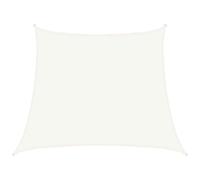 vidaXL Sunshade Sail 160 g/m² White 3/4x3 m HDPE Balcony Sunscreen Canopy