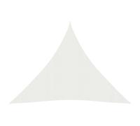 vidaXL Sunshade Sail 160 g/m² White 4x4x4 m HDPE Outdoor Garden Sunscreen