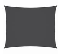 vidaXL Sunshade Sail for Outdoor Spaces - Rectangular, 3x4 m, Anthracite, PU Coated Oxford Fabric, UV and Mould Proof, Stainless Steel Fasteners