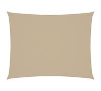vidaXL Sunshade Sail Oxford Fabric Rectangular 2.5x3.5 m Beige Sunscreen Patio