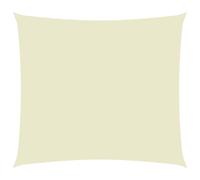vidaXL Sunshade Sail Oxford Fabric Rectangular 2.5x3.5 m Cream UK HOT
