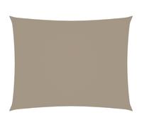vidaXL Sunshade Sail Oxford Fabric Rectangular 2.5x3.5 m Taupe Shade Canopy