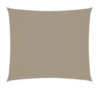 vidaXL Sunshade Sail Oxford Fabric Rectangular 2.5x3 m Taupe Shade Canopy