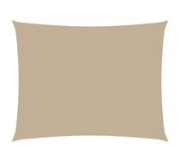 vidaXL Sunshade Sail Oxford Fabric Rectangular 2.5x4 m Beige Sunscreen Canopy