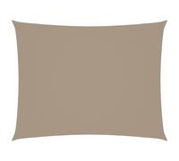vidaXL Sunshade Sail Oxford Fabric Rectangular 2x3 m Taupe
