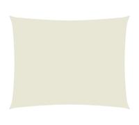 vidaXL Sunshade Sail Oxford Fabric Rectangular 3.5x4.5 m Cream UK