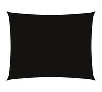 vidaXL Sunshade Sail Oxford Fabric Rectangular 3.5x5 m Black Sunscreen Patio