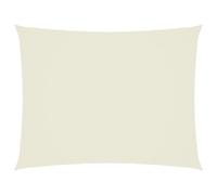 vidaXL Sunshade Sail Oxford Fabric Rectangular 3.5x5 m Cream Shade Canopy